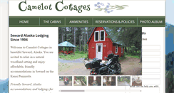 Desktop Screenshot of camelotcottages.com